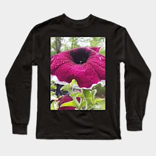 Floral Photograph Long Sleeve T-Shirt